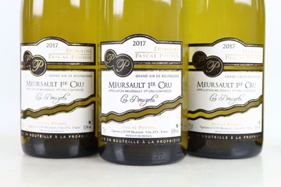 6 bouteilles de MEURSAULT 1er Cru Les Poruzots...