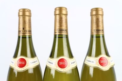 3 bouteilles de CONDRIEU 2015 de E. GUIGAL...