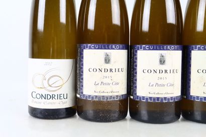 Réunion de 6 bouteilles de CONDRIEU :
- 5...