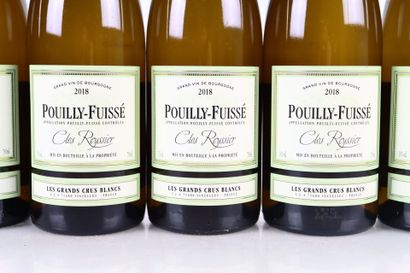 5 bouteilles de POUILLY-FUISSE Clos Reyssier...