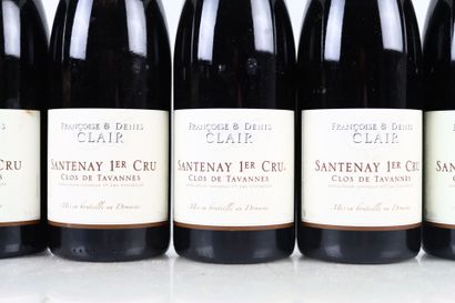 6 bouteilles de SANTENAY 1er Cru Clos De...