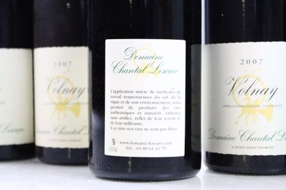 5 bouteilles de VOLNAY 2007 du Domaine Chantal...