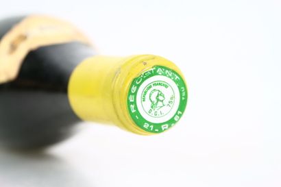 1 bouteille de BATARD-MONTRACHET 1988 du...