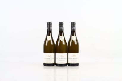 3 bouteilles de PULIGNY-MONTRACHET Vieilles...