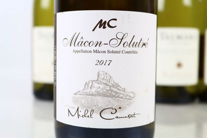 Réunion de 10 bouteilles du Mâconnais :
-...