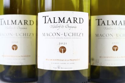Réunion de 10 bouteilles du Mâconnais :
-...