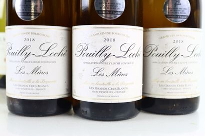 Réunion de 10 bouteilles du Mâconnais :
-...