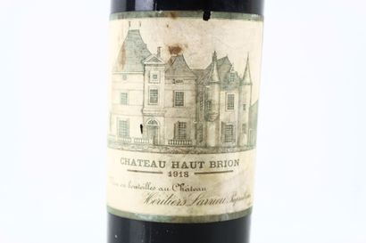 1 bouteille de PESSAC LEOGNAN 1918 du Château...