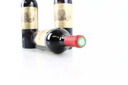 3 bouteilles de MARGAUX Alter Ego 2005 du...