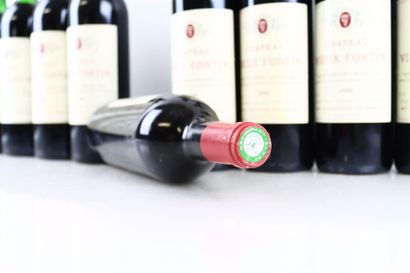 12 bouteilles de SAINT-EMILION Grand Cru...