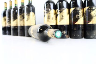 11 bouteilles de PESSAC-LEOGNAN 2003 du Château...