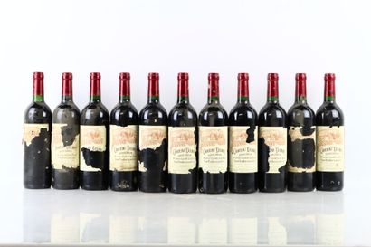 11 bouteilles de SAINT-EMILION 2003 du Château...