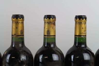 11 bouteilles de PESSAC-LEOGNAN 2003 du Château...