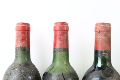 12 bouteilles de GRAVES 1984 du Château CARBONNIEUX...