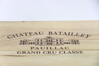 6 bouteilles de PAUILLAC 2015 du Château...