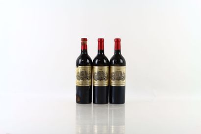 3 bouteilles de MARGAUX Alter Ego 2005 du...