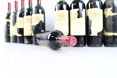 11 bouteilles de SAINT-EMILION 2003 du Château...