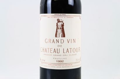 1 bouteille de PAUILLAC 1992 du Château LATOUR...
