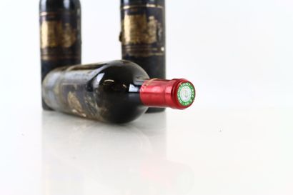 3 bouteilles de MARGAUX 2005 du Château PALMER....