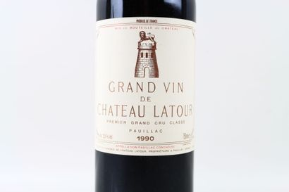 1 bouteille de PAUILLAC 1990 de Château LATOUR...