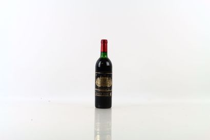 1 bouteille de MARGAUX 1985 du Château PALMER...