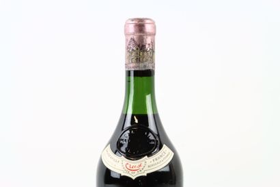 1 bouteille de GRAVES 1958 du Château HAUT-BRION....