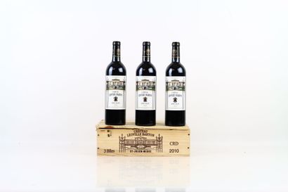 3 bouteilles de SAINT-JULIEN 2010 du Château...