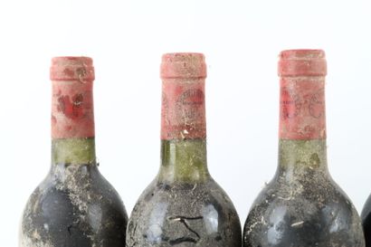 6 bouteilles de GRAVES 1981 du Château CARBONNIEUX...