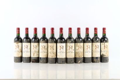 11 bouteilles PAUILLAC 2005 du Château CLERC...