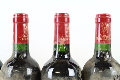 11 bouteilles PAUILLAC 2005 du Château CLERC...