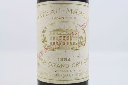 1 demi-bouteille de MARGAUX 1954 du Château...