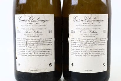 2 bouteilles de CORTON-CHARLEMAGNE 2006 par...