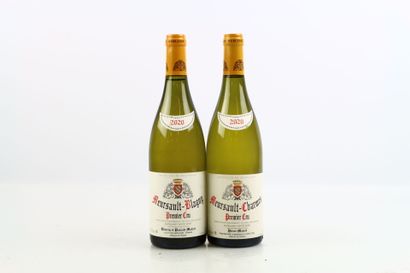 2 bouteilles de MEURSAULT-CHARMES 1er Cru...