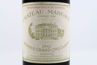 1 bouteille de MARGAUX 1992 du Château MARGAUX,...