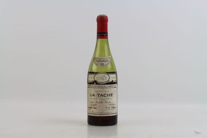 1 bouteille de LA TACHE 1965 du Domaine de...