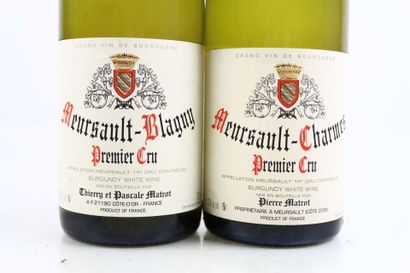 2 bouteilles de MEURSAULT-CHARMES 1er Cru...