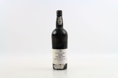 1 bouteille de PORTO Vintage 1970 par TAYLOR'S,...