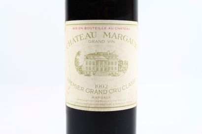 1 bouteille de MARGAUX 1992 du Château MARGAUX,...