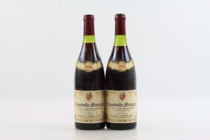 2 bouteilles de CHAMBOLLE-MUSIGNY 1er Cru...