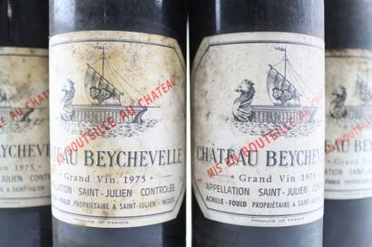 6 bouteilles de SAINT-JULIEN 1975 du Château...