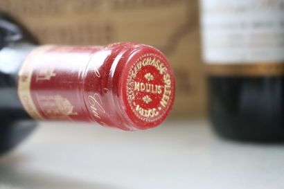 12 bouteilles de MOULIS EN MEDOC 1989 du...