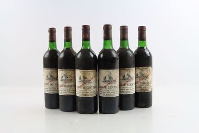 6 bouteilles de SAINT-JULIEN 1975 du Château...