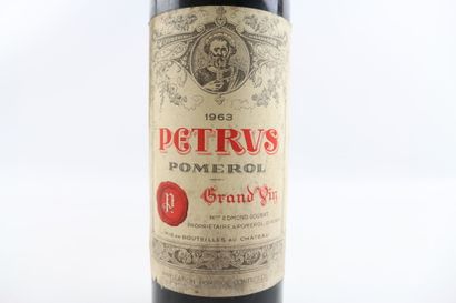 1 bottle of POMEROL 1963 by PETRUS, in good...