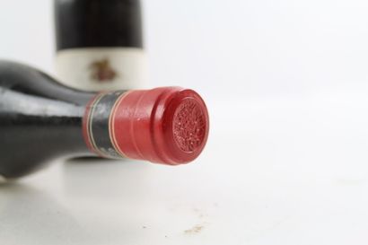 2 bouteilles de VOSNE-ROMANEE 1er Cru Les...