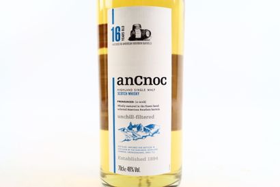1 bouteille de WHISKY Highland ANCNOC 16...