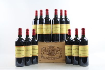 12 bouteilles de PAUILLAC 2005 du Château...