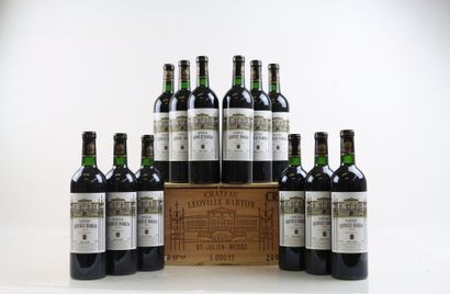 12 bouteilles de SAINT-JULIEN 2001 du Château...