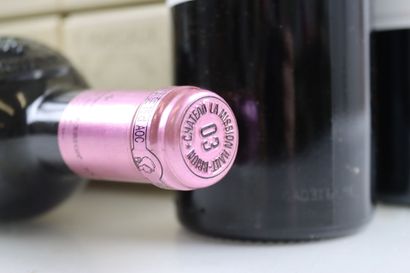 Caisse bois par DUCLOT de 9 bouteilles de...