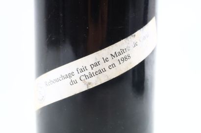 1 bouteille de PAUILLAC 1957 du Château LAFITE-ROTHSCHILD....