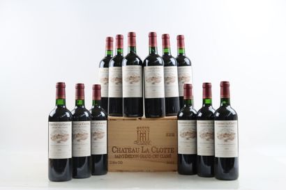 12 bottles of SAINT-EMILION 2005 from Château...